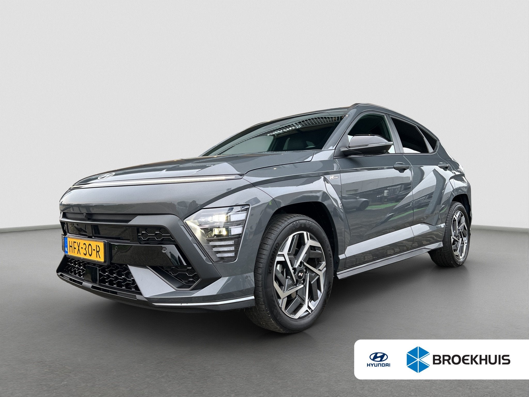 Hyundai KONA 1.6 GDI 141pk HEV N-Line, Auto's, Hyundai, 12 maanden, Gebruikt, Origineel Nederlands, Bedrijf