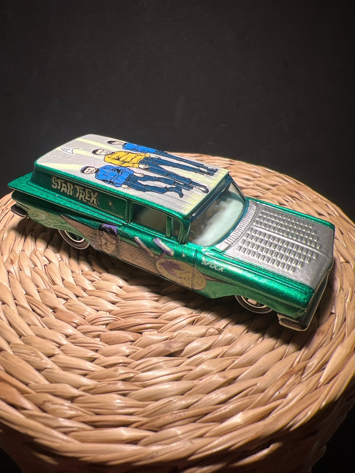 Hot Wheels Custom '59 Chevy Star Trek Edition, Ophalen of Verzenden, Zo goed als nieuw