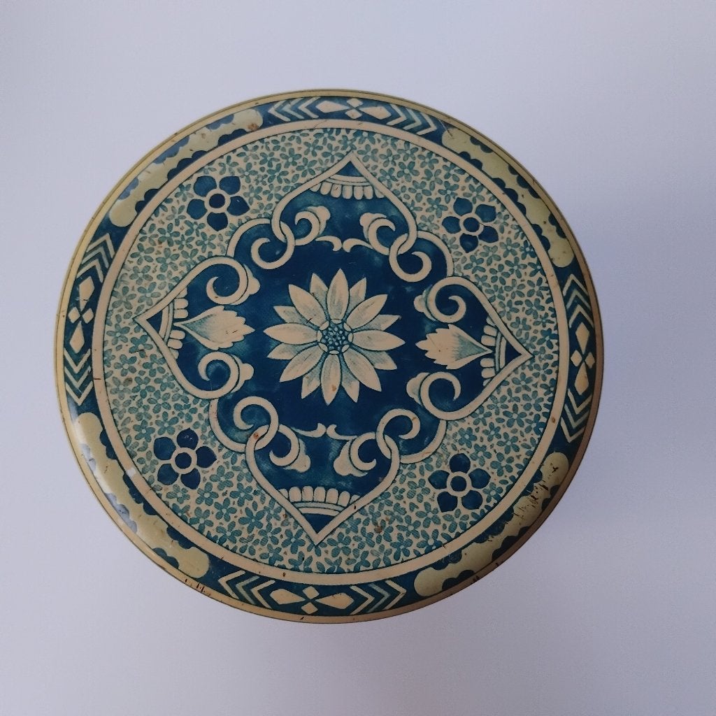 oud blik, made in delft holland, Verzamelen, Ophalen of Verzenden, Gebruikt, Koek(jes)