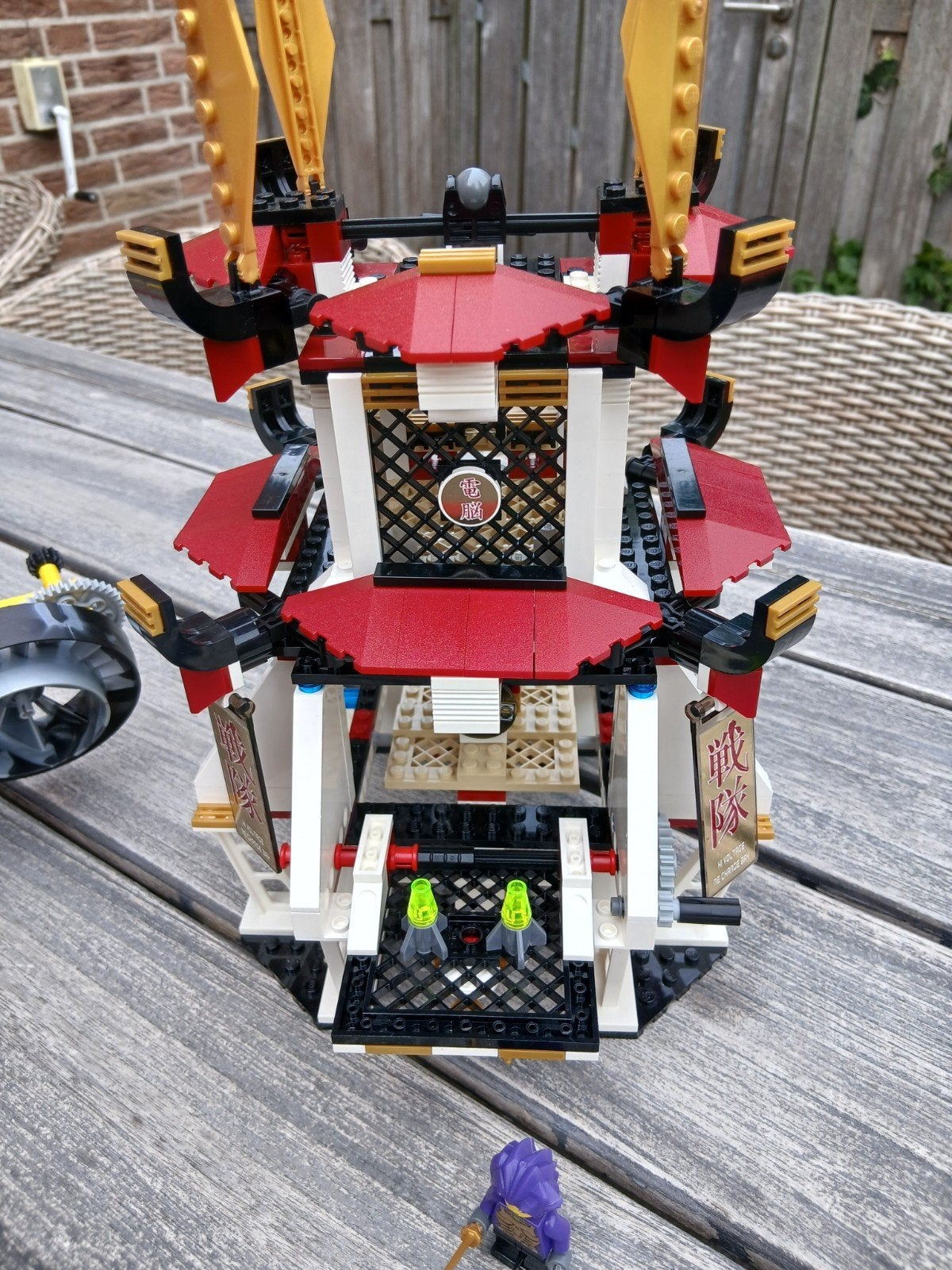 Lego Exoforce Sentai Gouden Toren 8107 - ZGAN met boekjes, Ophalen of Verzenden, Zo goed als nieuw