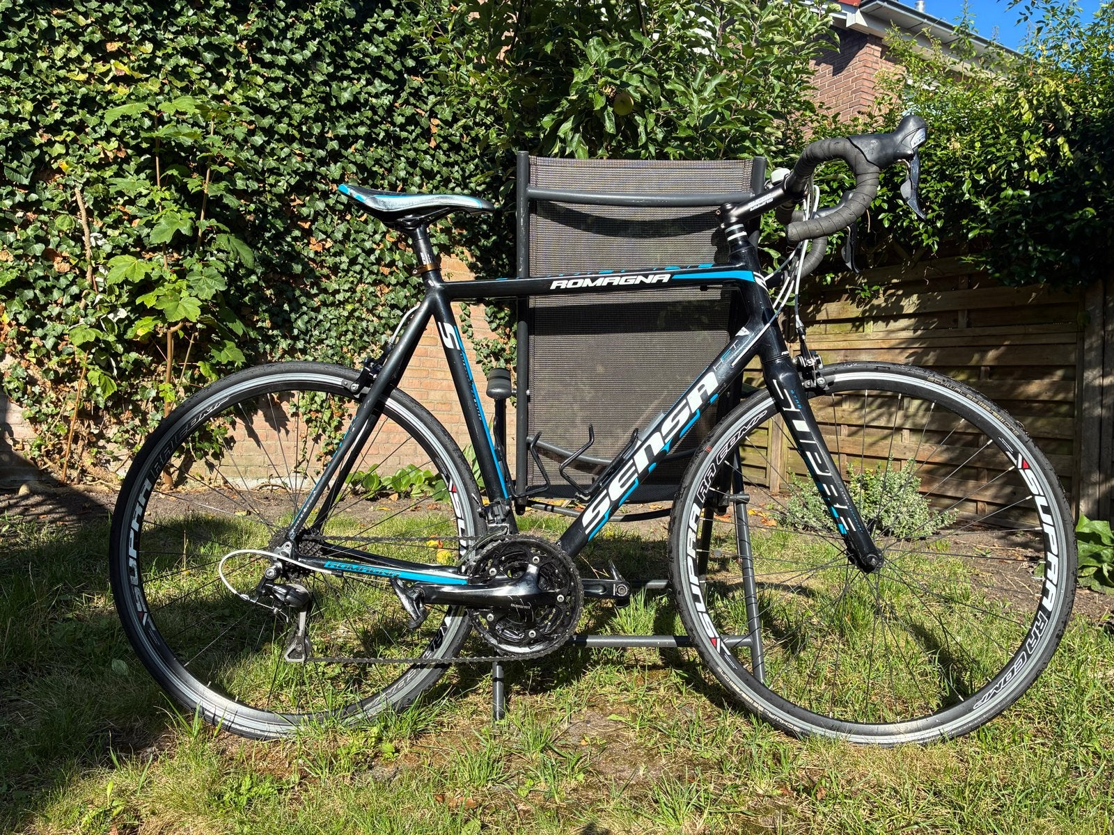 Sensa Romagna racefiets Shimano 105 3x9- maat 60, 28 inch, Gebruikt, Aluminium, 57 tot 61 cm