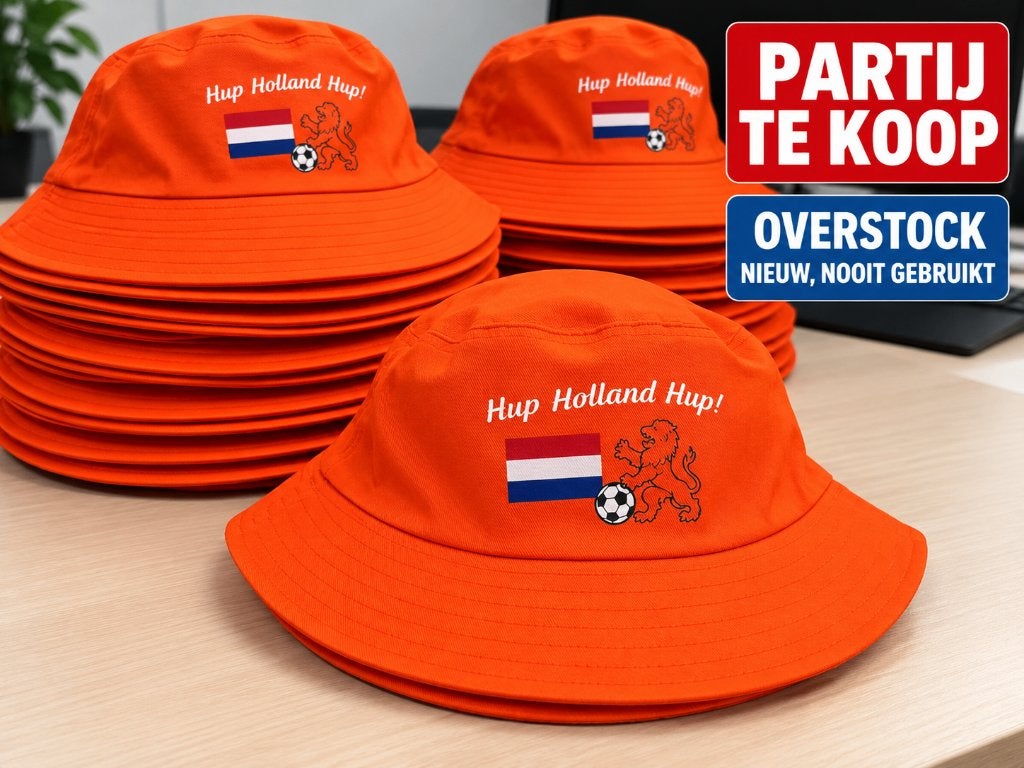 Hup Holland Hoeden – Partij vanaf 10 stuks EK/Nations League, Alpha Omega, Hoed, Nieuw, One size fits all