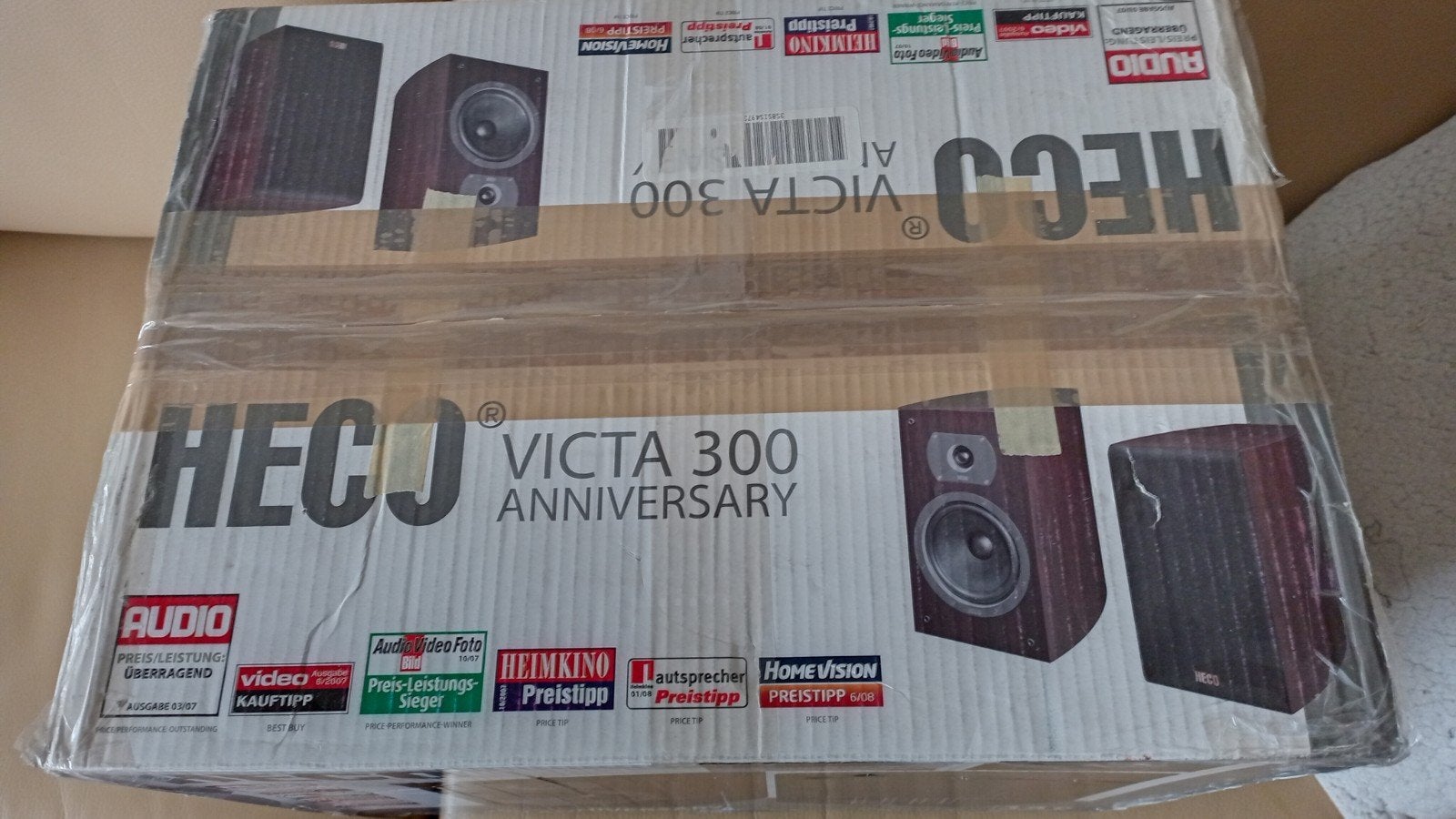 Heco Victa 300 Anniversary Boekenplank Luidsprekers, Audio, Tv en Foto, Gebruikt, 60 tot 120 watt, Boekenplank luidspreker, Ophalen