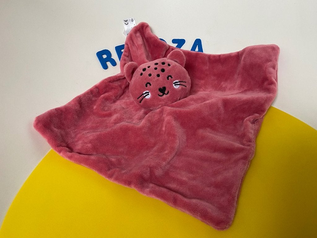 K4932 kruidvat doek doekje poes roze, Ophalen of Verzenden, Zo goed als nieuw, Overige typen
