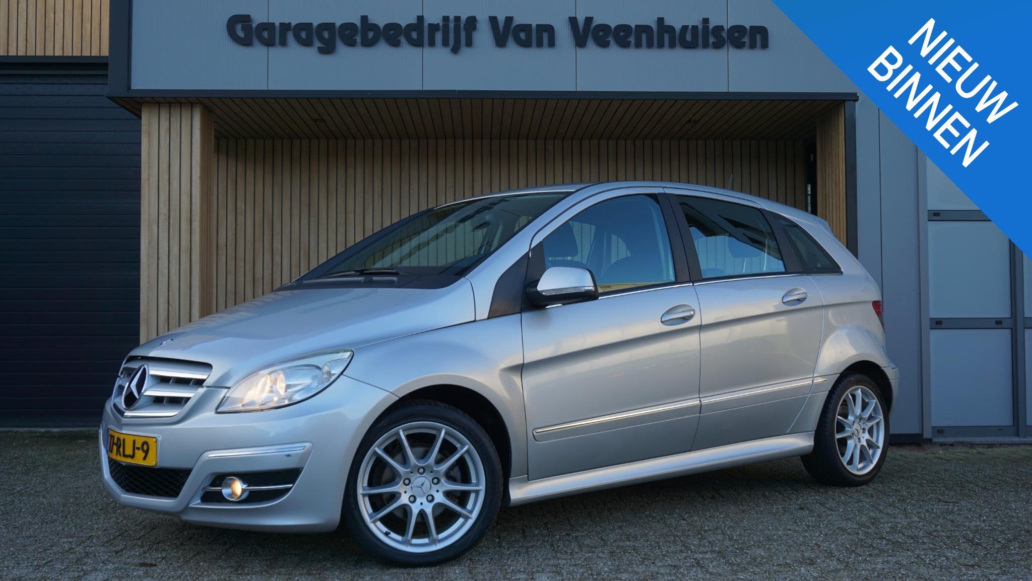 Mercedes-Benz B-klasse 160 95pk Automaat Business Class Airc, Leder en Stof, 1265 kg, 1000 kg, Automatische klimaatregeling