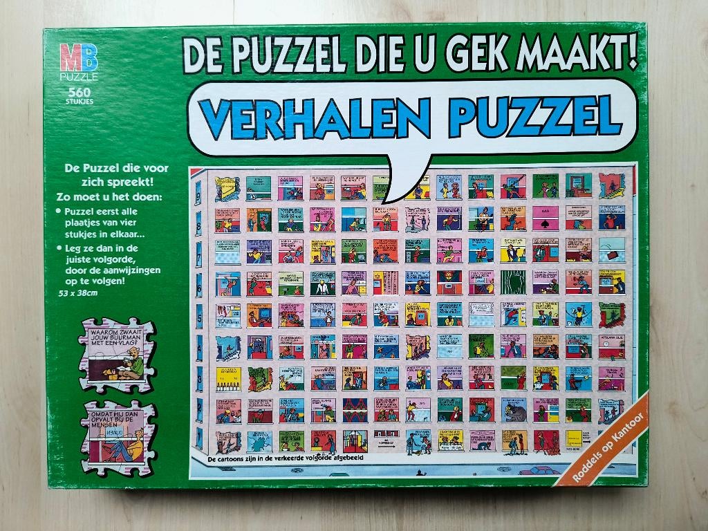 Verhalen puzzel die je gek maakt, Ophalen of Verzenden, 500 t/m 1500 stukjes, Gebruikt, Legpuzzel