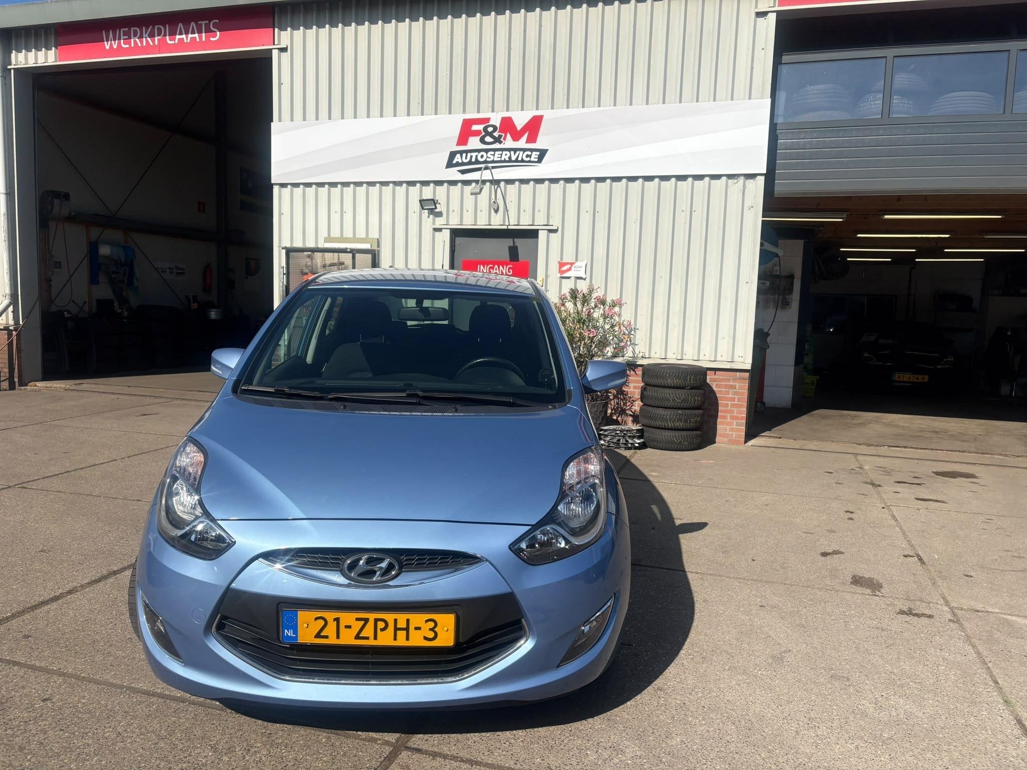 Hyundai ix20 1.4i i-Vision Clima, cruise, trekhaak, Voorwielaandrijving, Euro 5, Stof, Gebruikt