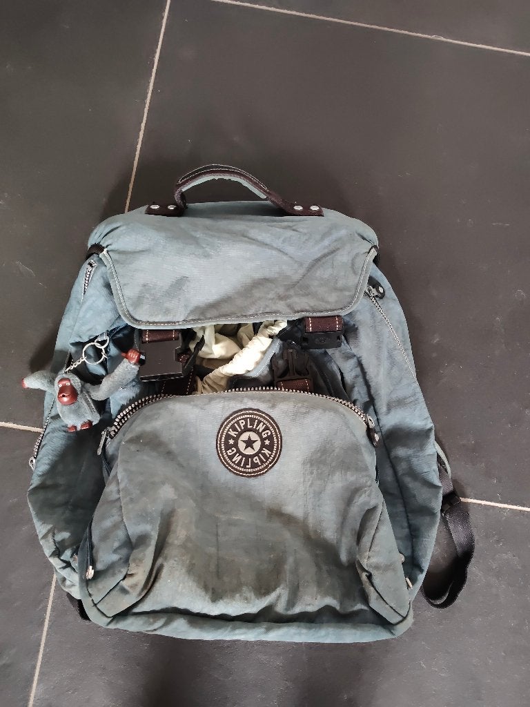 Kipling rugzak, Gebruikt, Kipling, Ophalen of Verzenden, Trekking
