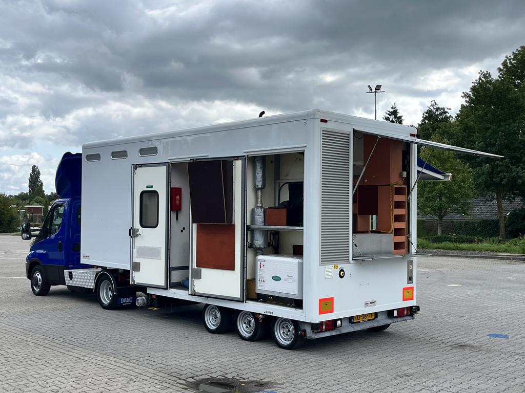 Iveco Daily 40C17 3.0 9300kg BTW VRIJ! Himatic BE Trekker me, Automaat, Euro 5, Gebruikt, Zwart