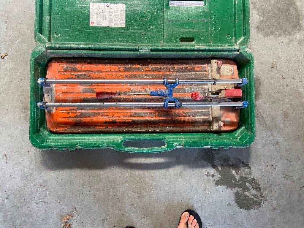 rubi tegelsnijder ts-60, Ophalen, Gebruikt, Overige typen, Rubi