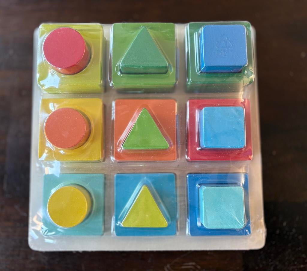 Nieuwe geometrische houten blokken van Mini Matters, Ophalen of Verzenden, Nieuw, Overige typen