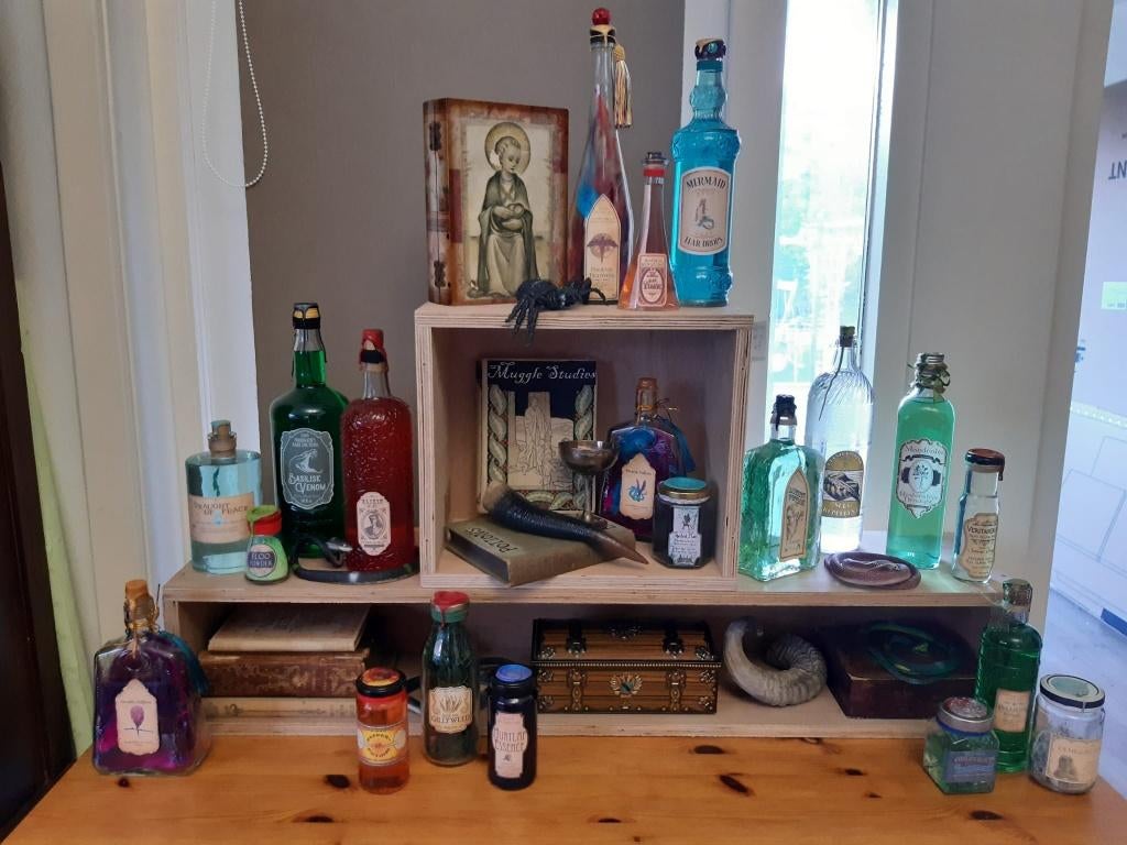 Harry Potter Toverdranken, Potions x23, Ophalen of Verzenden, Zo goed als nieuw, Versiering, Overige
