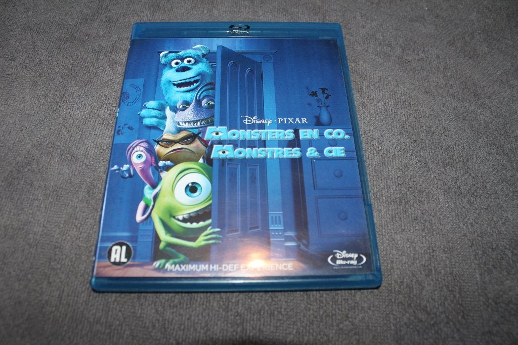 Blu-ray Monster en Co / Monsters Inc, Ophalen of Verzenden, Gebruikt, Tekenfilms en Animatie