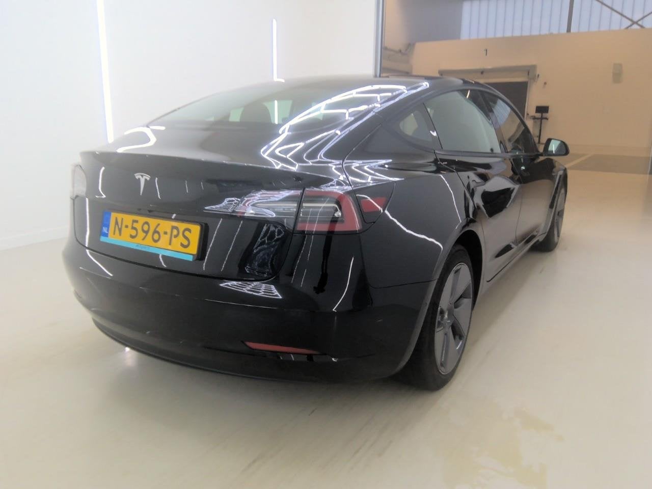 Tesla Model 3 Standard RWD Plus 89.3% SoH FACELIFT [ LFP-ACC, Auto's, Automaat, Achterwielaandrijving, Gebruikt, Zwart