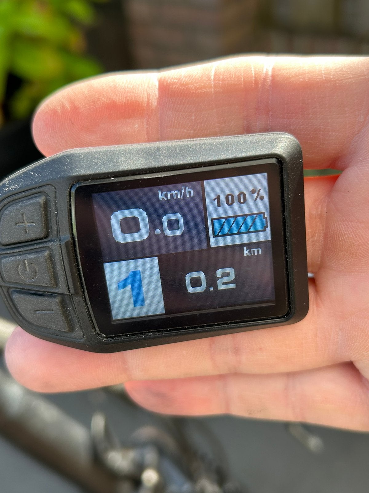Display vogue ebike vouwfiets kleuren lcd scherm, Fietsen en Brommers, Fietsaccessoires | Fietscomputers, Ophalen of Verzenden