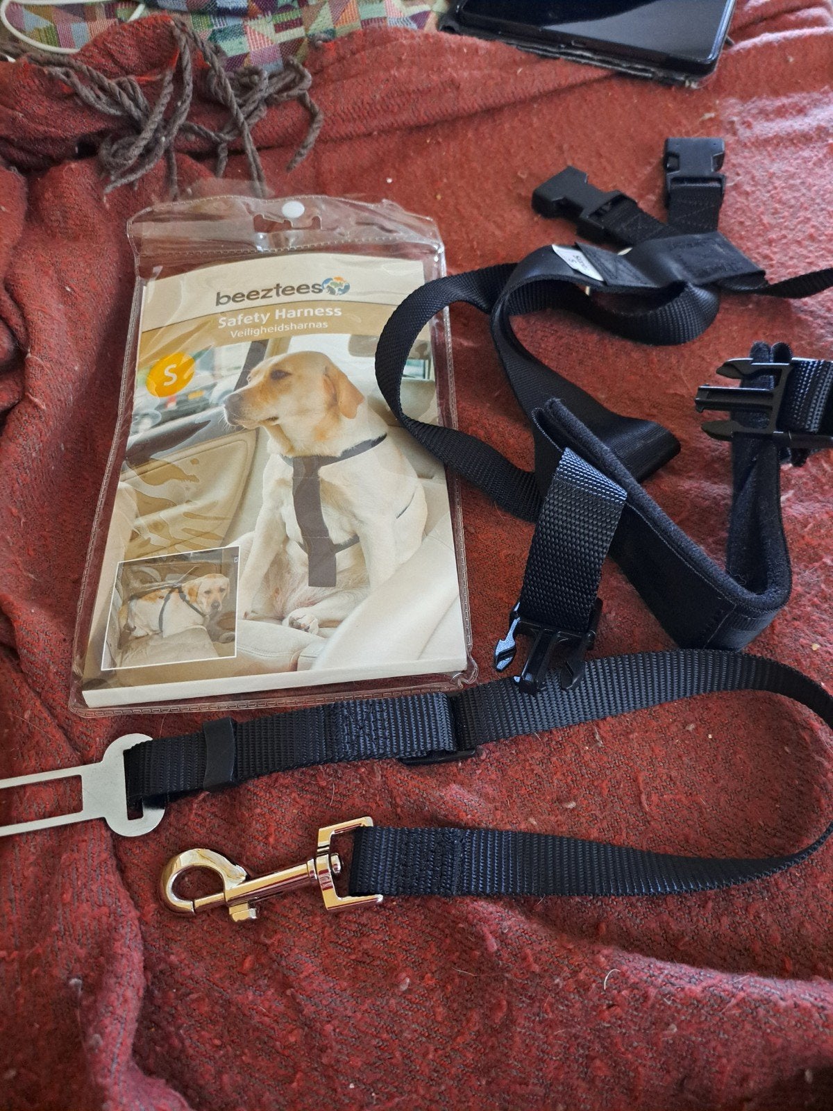 Safety harness, Beeztees, small, Ophalen of Verzenden, Nieuw, Hondenriem-accessoire