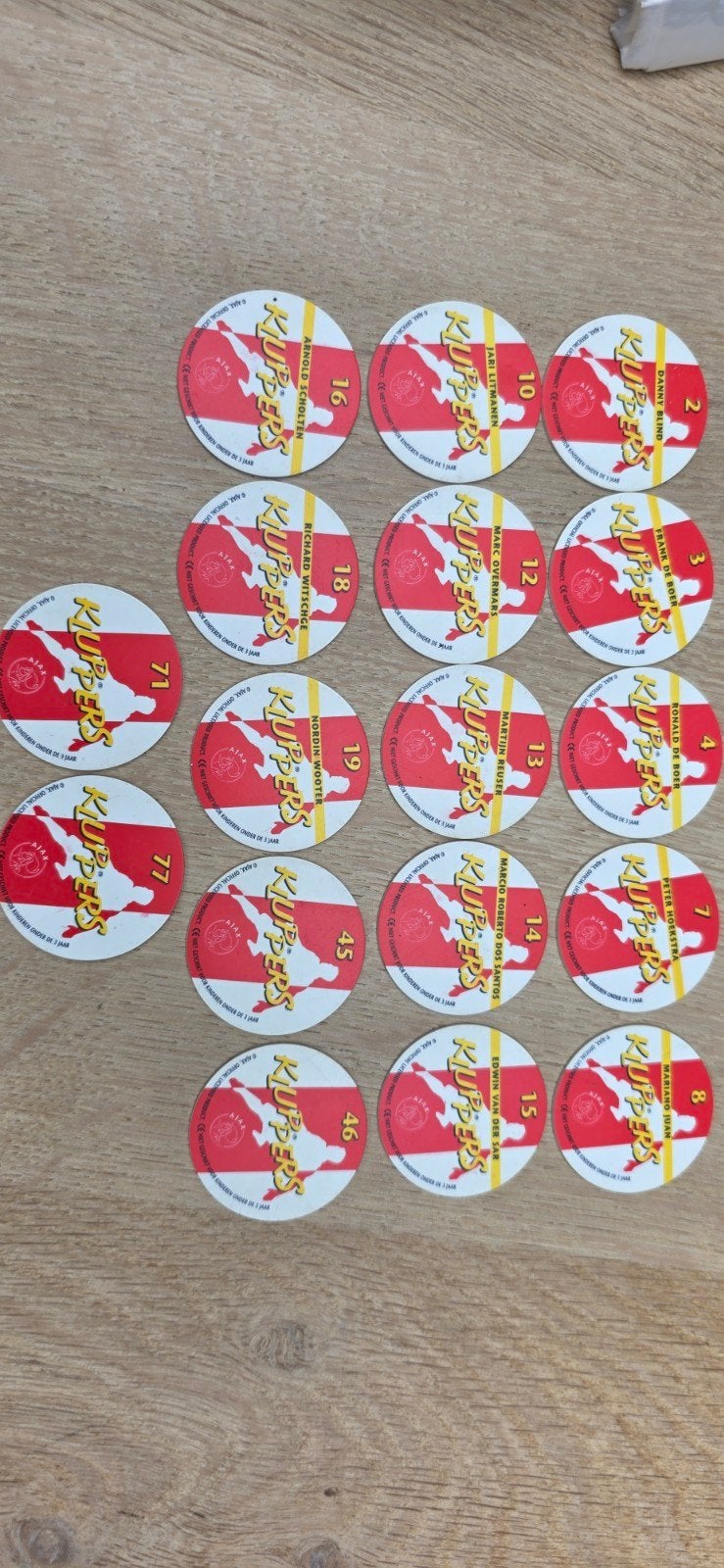 Kluppers  Flippo's AJax, Verzamelen, Ophalen of Verzenden, Nieuw, Ajax, Poster, Plaatje of Sticker