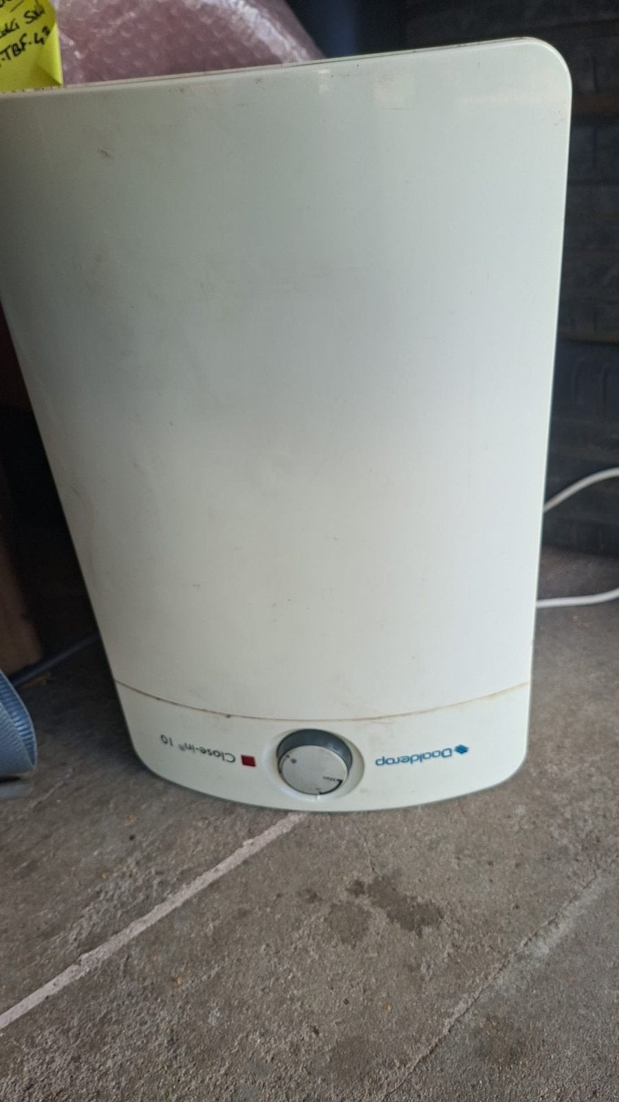 Daalderop close in boiler, Ophalen, Aardgas, Boiler, Minder dan 20 liter