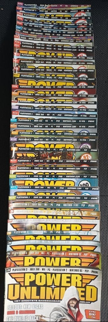 Oude Power Unlimited magazines (vanaf #204 - 2010), Ophalen of Verzenden, Zo goed als nieuw, Overige typen