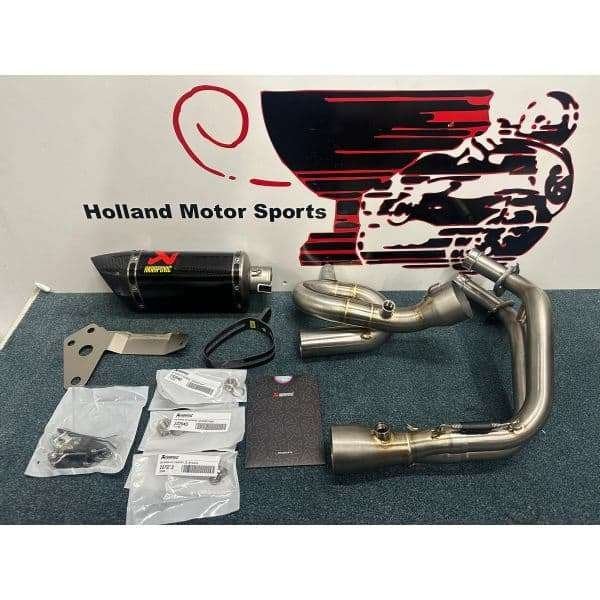 Yamaha MT-07 Tracer 7 Akrapovic uitlaat uitlaatsysteem MT07, Nieuw, Ophalen of Verzenden, Slovenie, Info@hollandmotorsports.nl