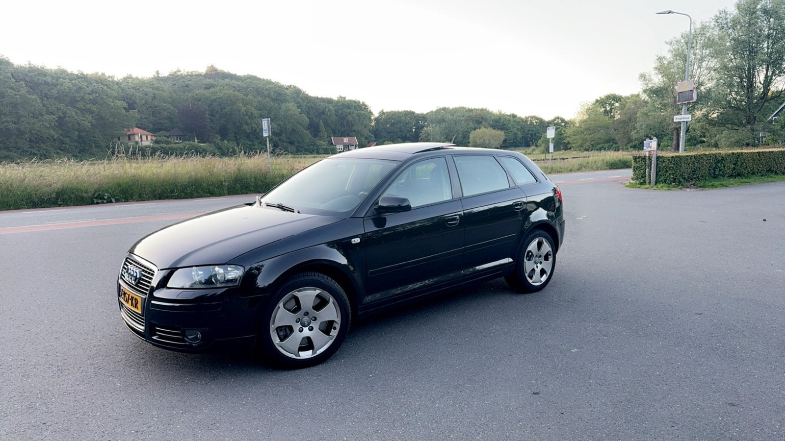 Audi 2005 Zwart a3 3.2 2e eigennaar V6, Auto's, Audi, Particulier, 4x4, Cruise Control, Lichtmetalen velgen, Panoramadak, Xenon verlichting