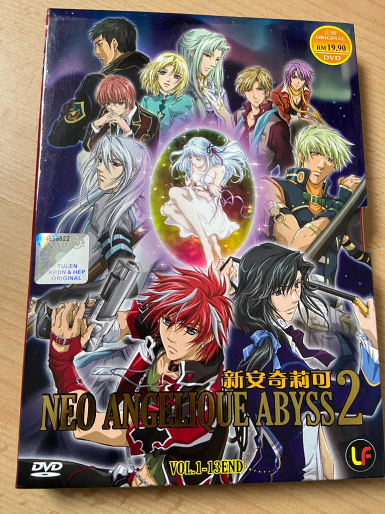 Neo Angelique Abyss Season 2 anime compleet!, Vanaf 12 jaar, Ophalen of Verzenden, Zo goed als nieuw, Anime (Japans)