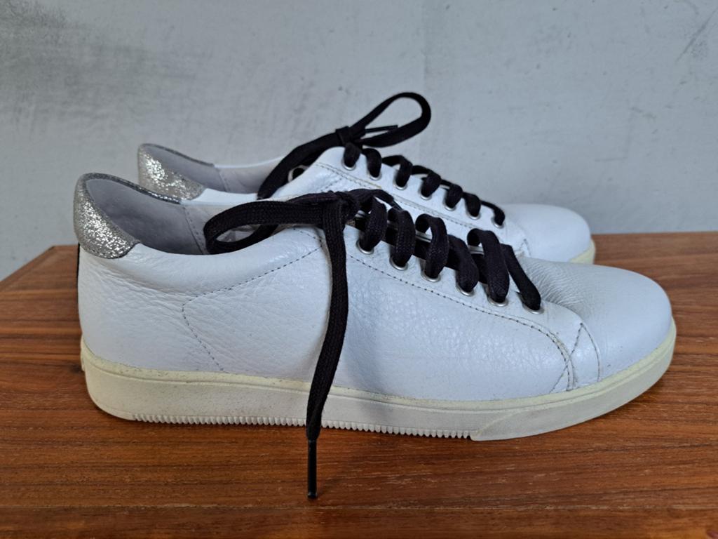 Blackstone lage sneakers dames wit/zwart/zilver maat 41, Kleding | Dames, Schoenen, Wit, Nieuw, Ophalen of Verzenden, Sneakers of Gympen