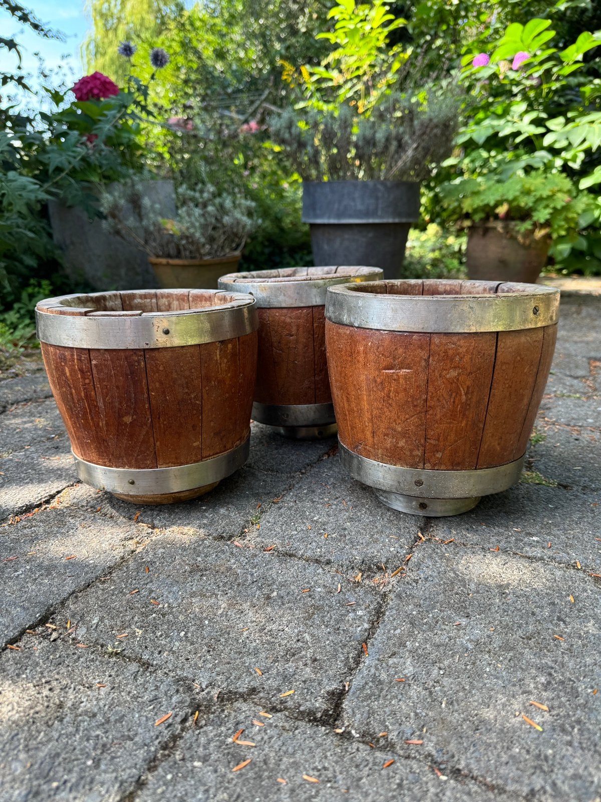 Oude houten kaasvorm antiek brocante potten, Ophalen of Verzenden