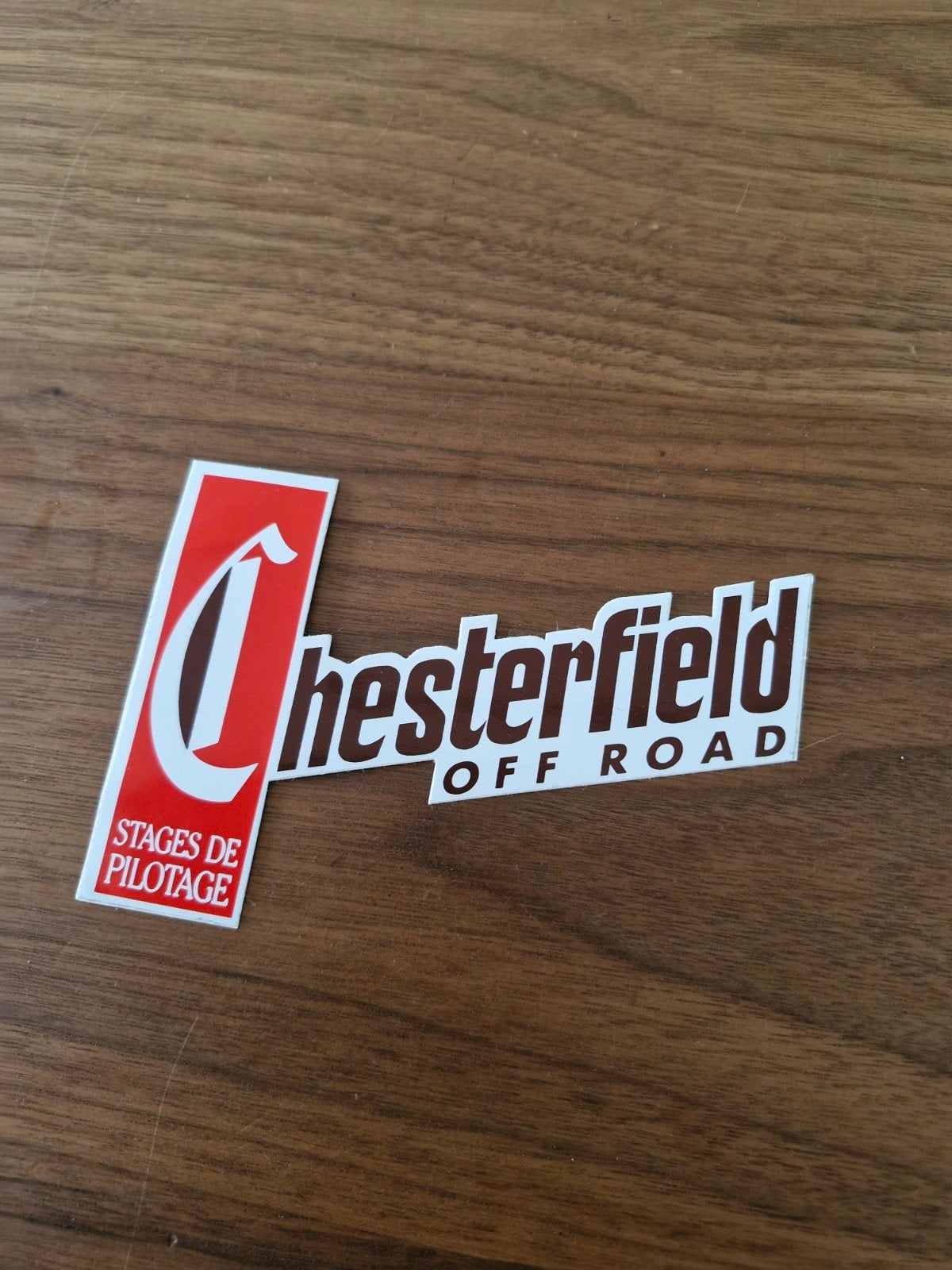 11096 Chesterfield Off Road Stages de Pilotage Sticker, Verzamelen, Stickers, Nieuw, Ophalen of Verzenden
