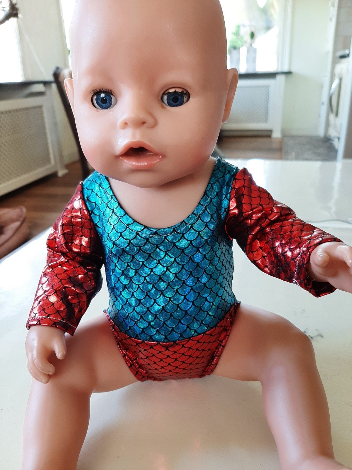 Zo leuk glitter turnpak baby born pop, Kinderen en Baby's, Speelgoed | Poppen, Ophalen of Verzenden, Babypop