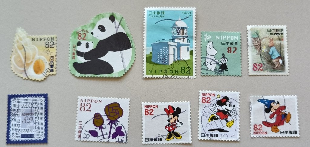 Japan divers gest, Ophalen of Verzenden, Gestempeld, Oost-Azië