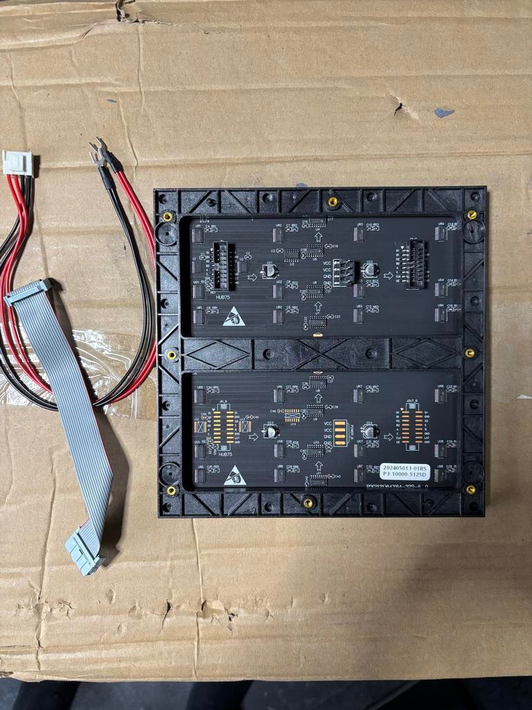 Nieuw SMD LED Indoor P3 RGB LED Matrix Module 64x64 Pixels, Ophalen of Verzenden, Nieuw