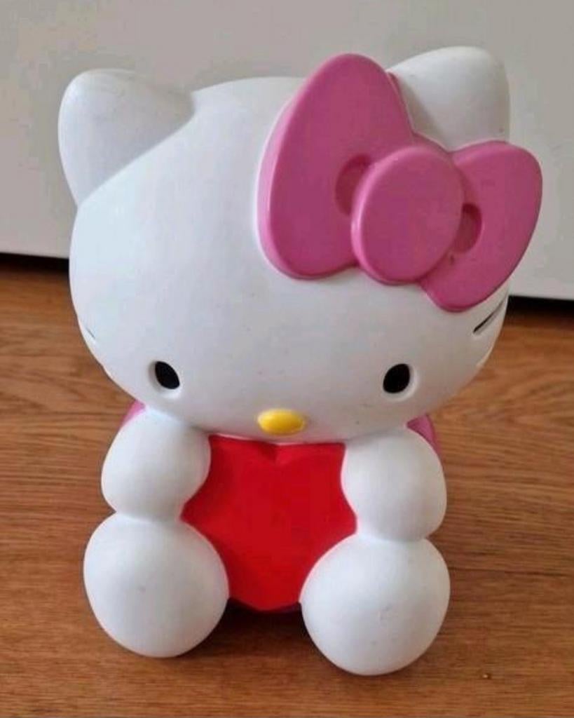 Hello Kitty spaarpot, Ophalen of Verzenden, Kunststof, Dier