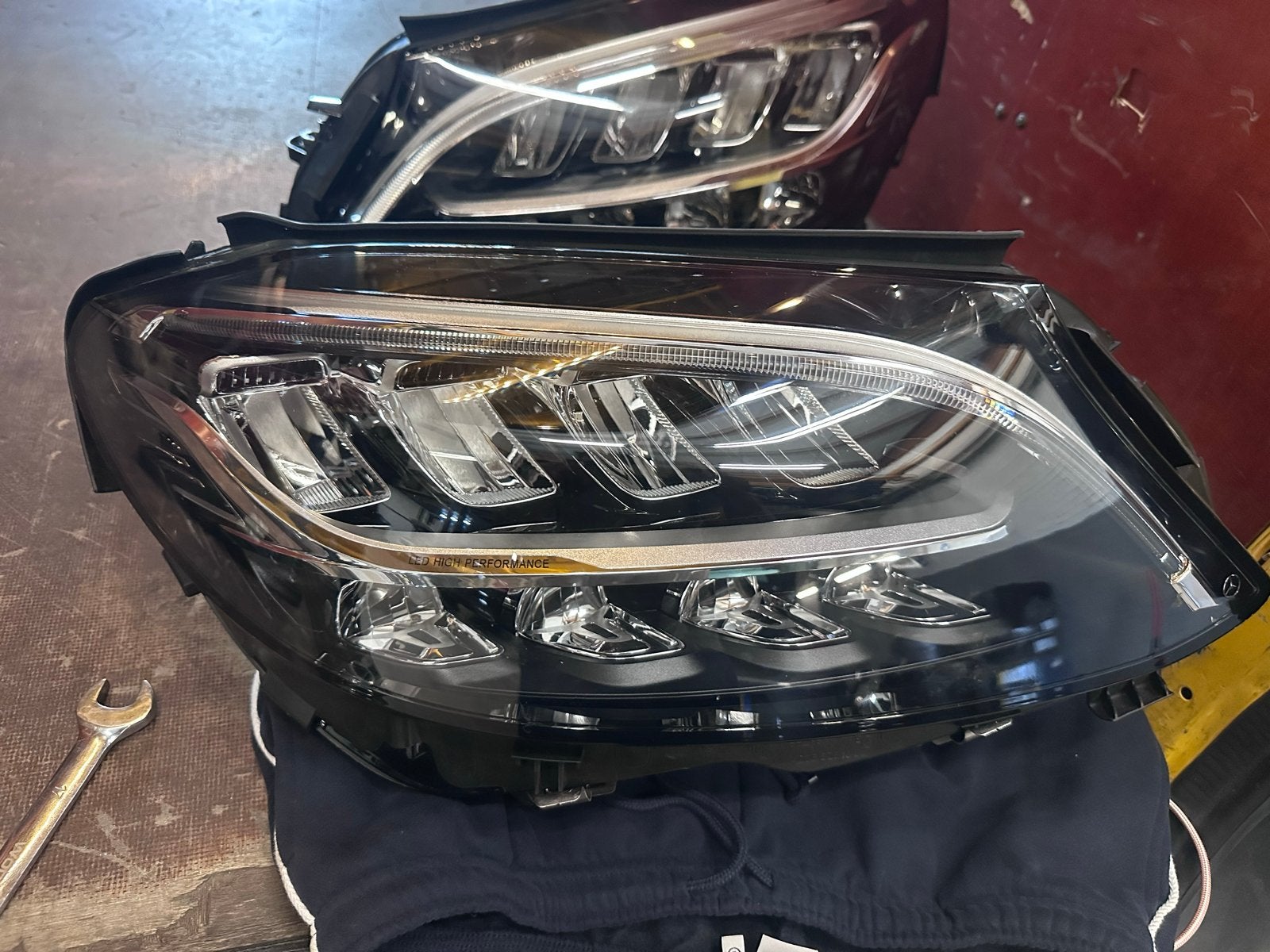 Mercedes-Benz C-Klasse W205 Koplamp LED High Performance, Ophalen, Gebruikt, Mercedes-Benz