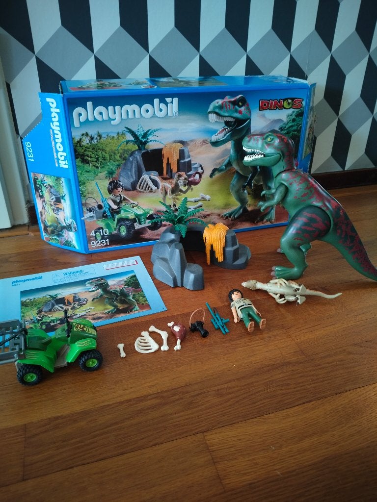Playmobil 9231 Onderzoeker met dino's, Ophalen, Complete set, Overige typen, Zo goed als nieuw