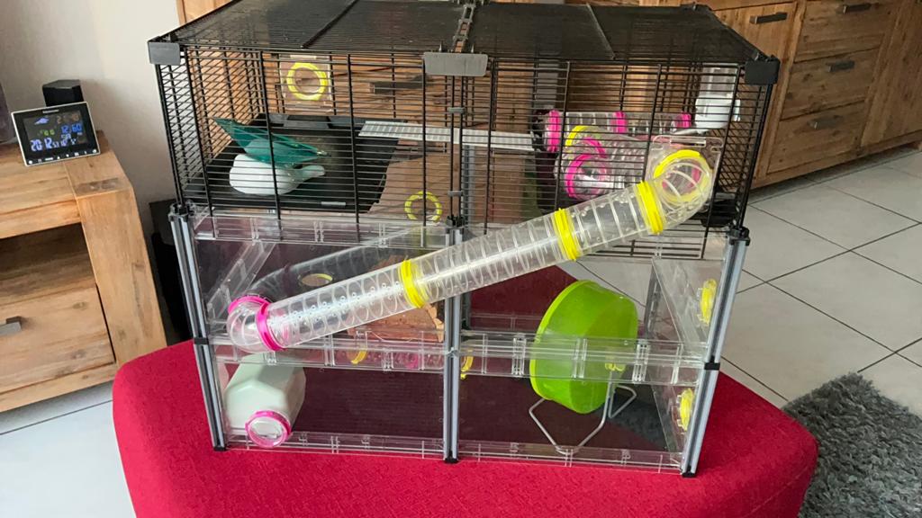 Hamsterkooi, Dieren en Toebehoren, Ophalen, Zo goed als nieuw