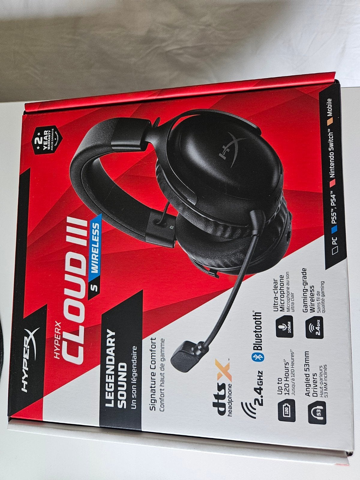 HyperX HyperX Cloud III S Wireless - Nieuw in doos