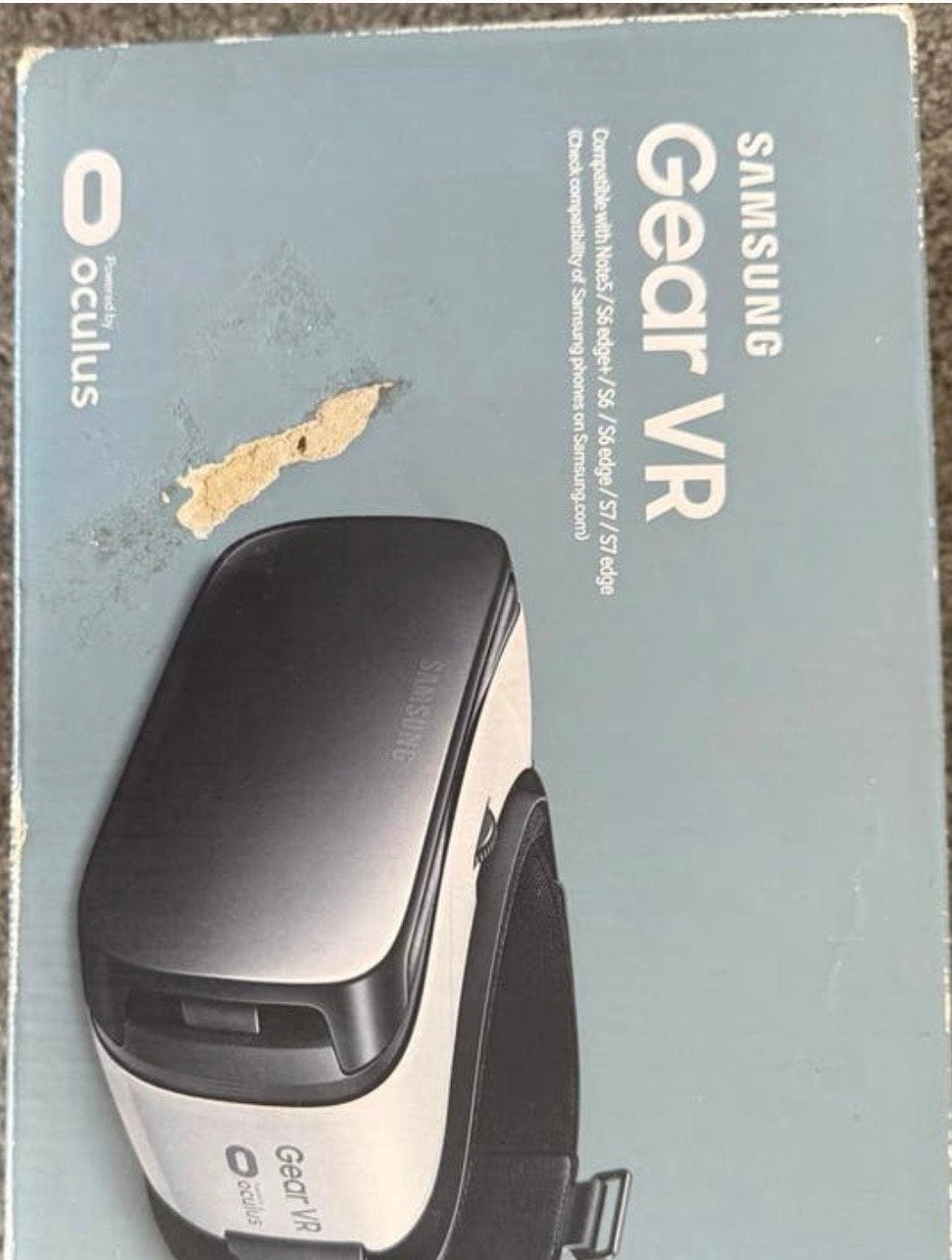Samsung Gear VR (SM-R322) - Frost White, Spelcomputers en Games, Virtual Reality, Gebruikt, Telefoon, VR-bril, Ophalen of Verzenden