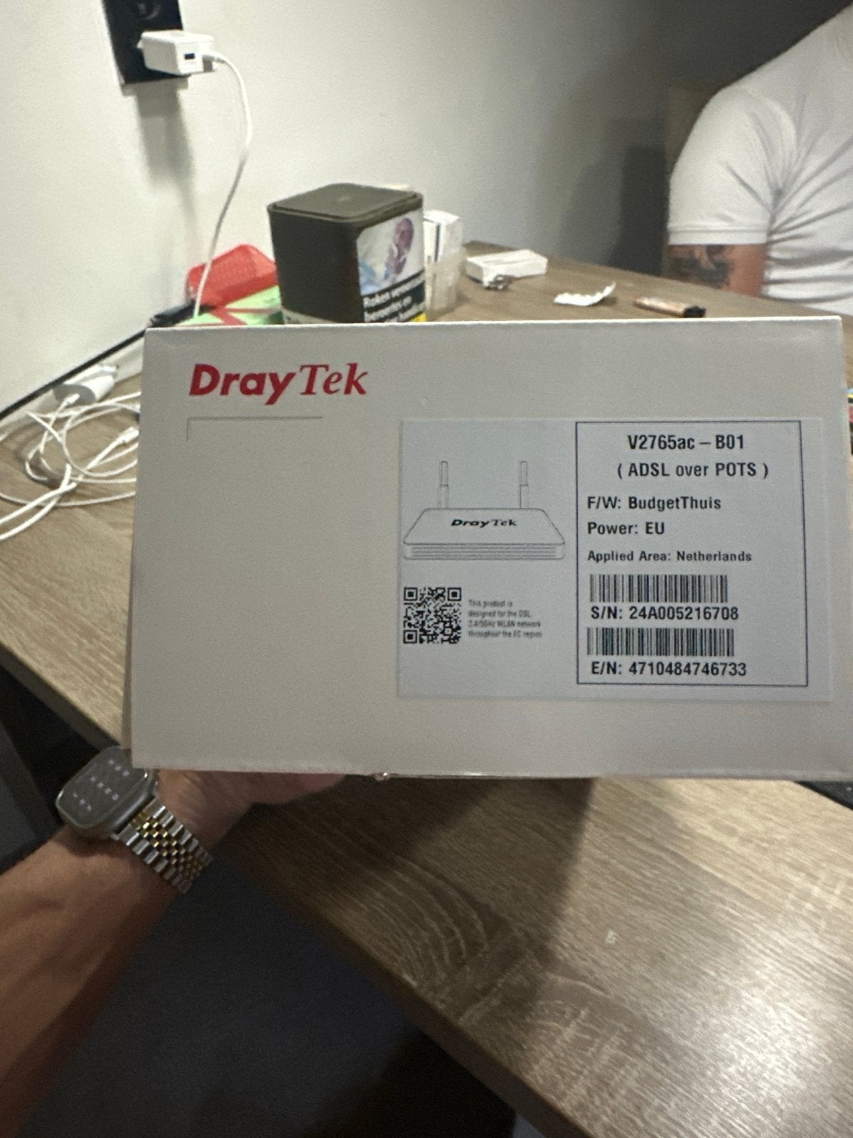 DrayTek Vigor 2765ac-B01 ADSL Router met modem, Computers en Software, Ophalen of Verzenden, Nieuw, Router met modem