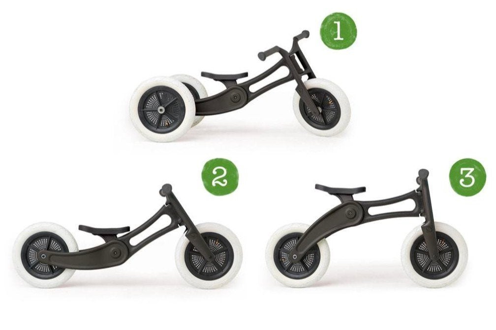 Wishbone Bike 3-in-1 loopfiets/driewieler - Zwart, Ophalen, Gebruikt, Loopfiets