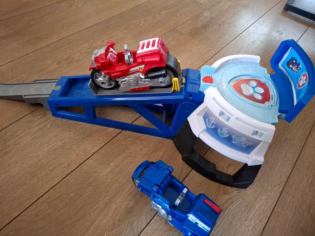 Paw Patrol schietbaan, Ophalen, Gebruikt