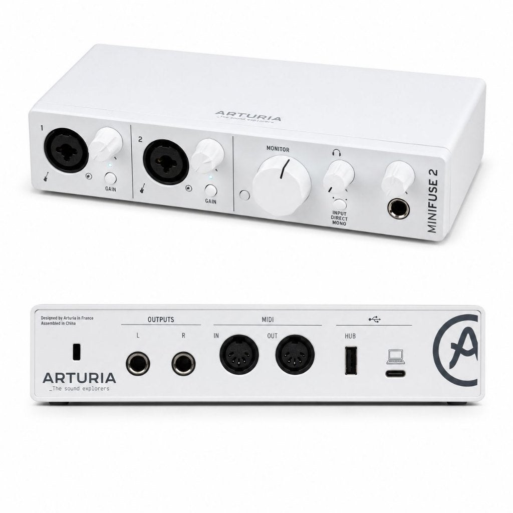 Arturia Mini Fuse 2 White Audio interface | Nette staat, ., Ophalen of Verzenden, Zo goed als nieuw, .