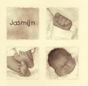 Jasmijn, Ophalen of Verzenden, 2000 tot heden, Geboortekaartje