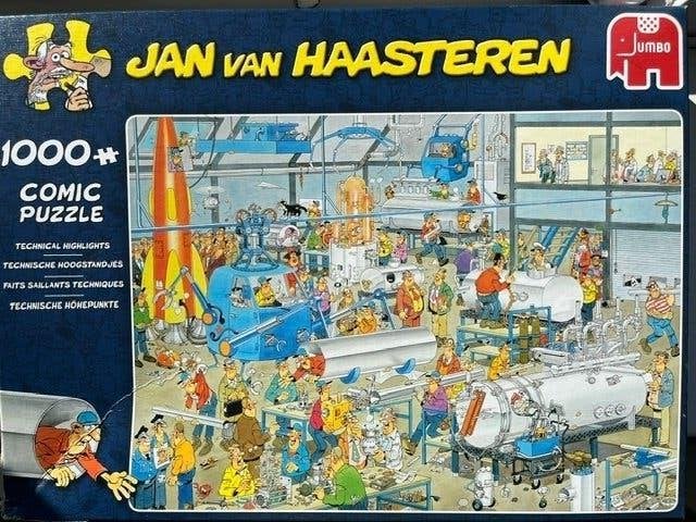 Foto 10 van GERESERVEERD Jan van Haasteren puzzels 1000 stukjes