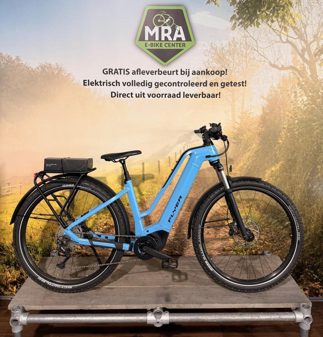 Flyer GOROC2 Elektrische fiets met PANASONIC midden motor!