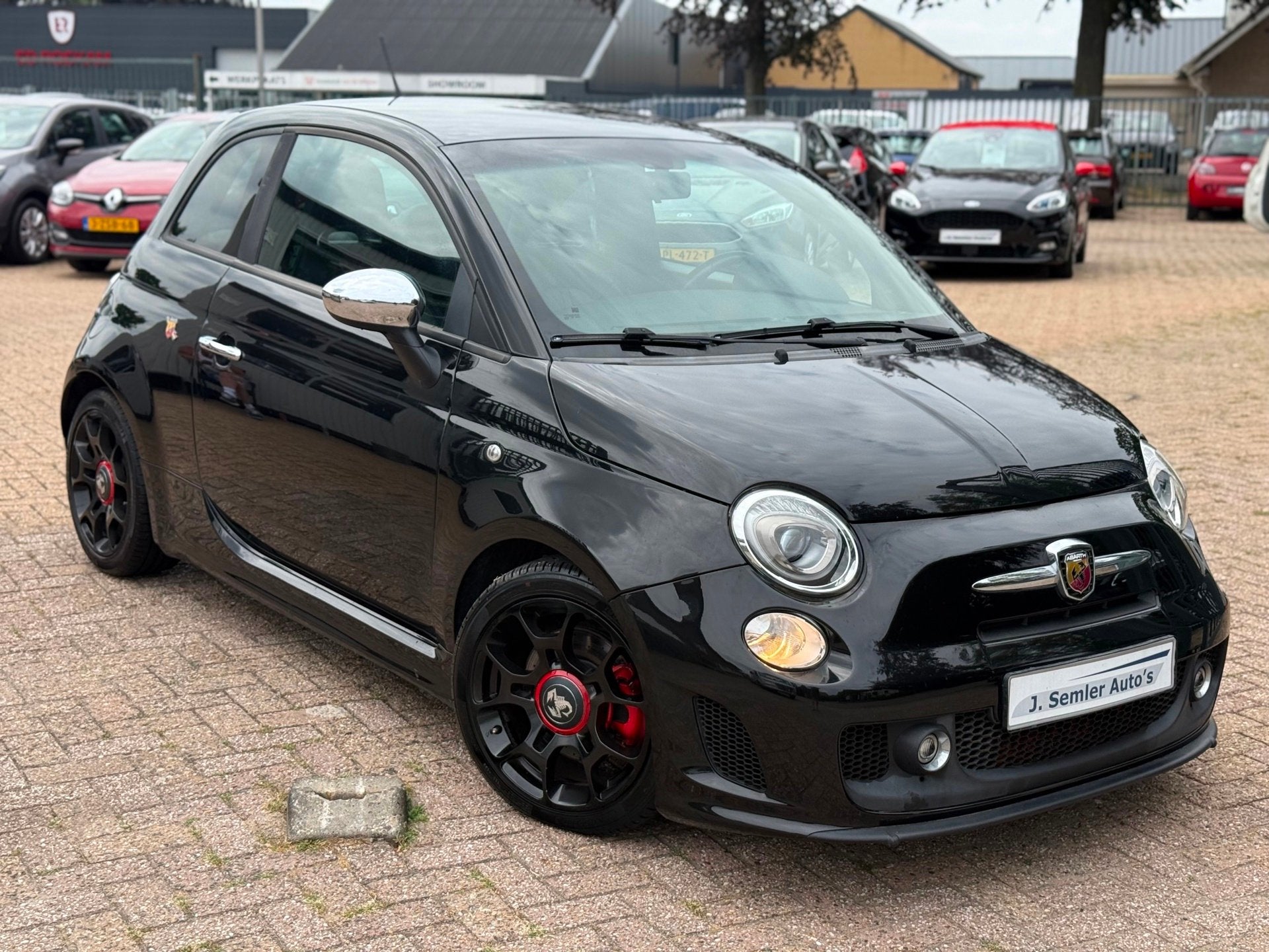 Fiat 500 1.4-16V ABARTH TURBO AIRCO 200PK+ KUIPSTOELEN APK 0, Auto's, Voorwielaandrijving, 101 pk, Gebruikt, 31 €/maand