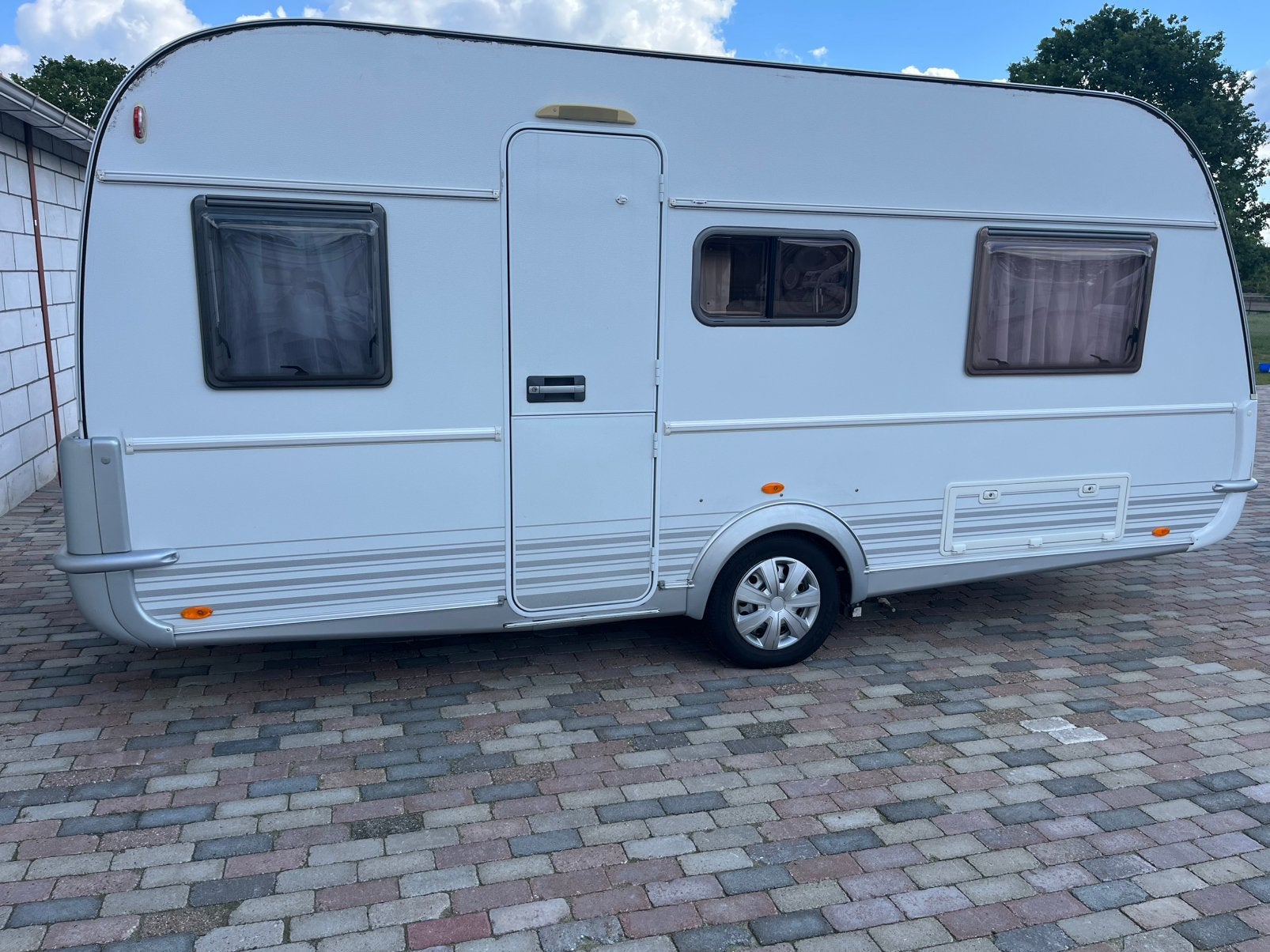 Tabbert vivaldi 450 met mover, Ringverwarming, Rondzit, Tabbert, Frans bed
