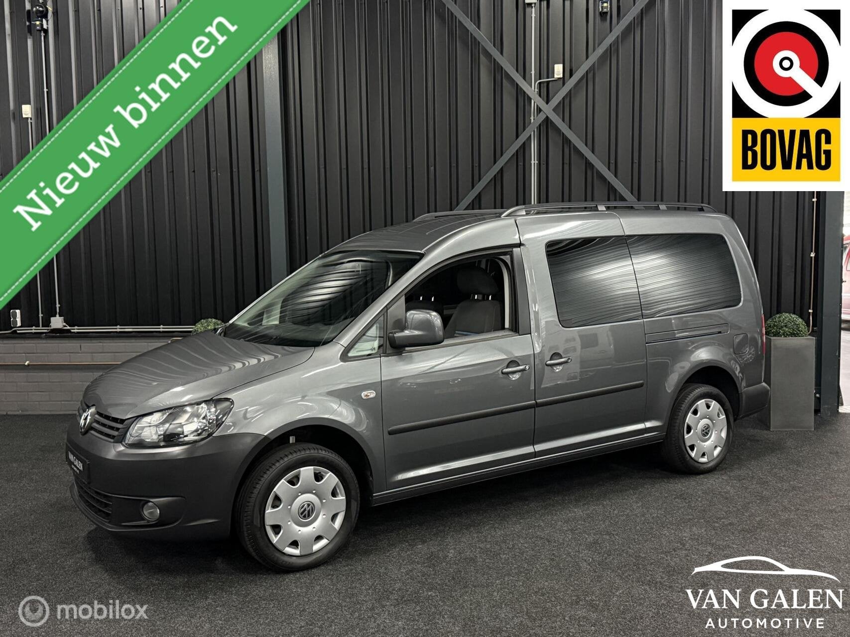 Volkswagen Caddy Maxi 1.2 TSI Maxi 5p Airco|Trekhaak|Nw Apk, Voorwielaandrijving, 12 maanden, 15 km/l, Gebruikt
