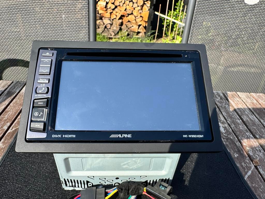 Alpine INE-W990 HDMI Navigatie Multimedia Systeem, Ophalen of Verzenden, Zo goed als nieuw