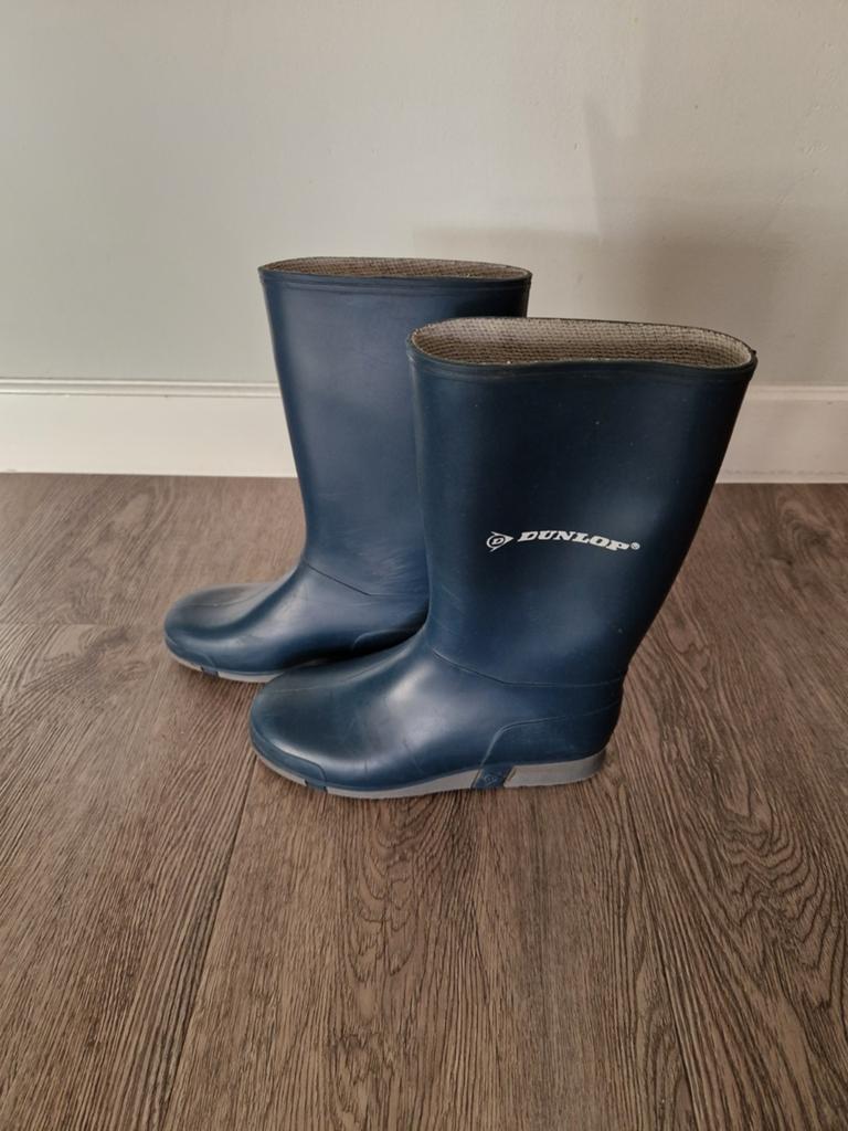 Dunlop laarzen maat 33. Heel weinig gedragen., Jongen of Meisje, Ophalen of Verzenden, Dunlop, Laarzen
